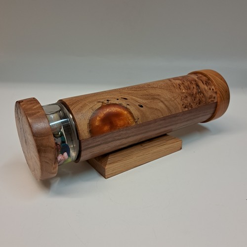 Click to view detail for SC-070 Exotic Hardwood Kaleidoscope $172
